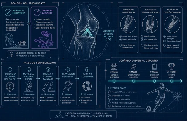 Tratamiento de ligamento cruzado anterior Dr. Andrés Cobaleda
